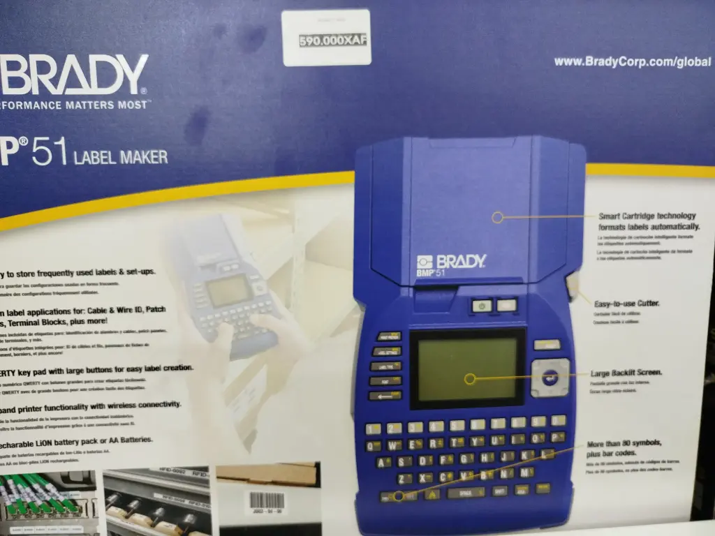 BRADY Label Maker BMP 51